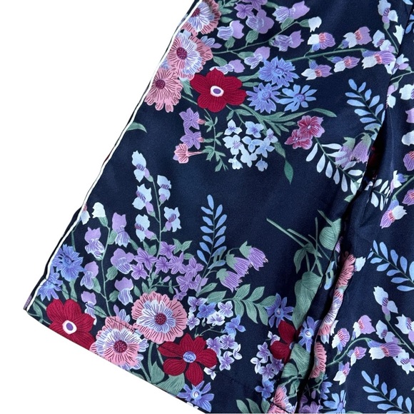 Janie & Jack Navy Merchant Marine Floral the Parkside Pants Girls 2T - Picture 2 of 8